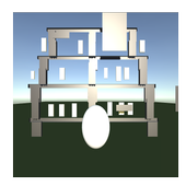 لعبة رمي الكرة أيقونة