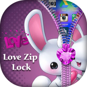 Love Zipper Lock icon