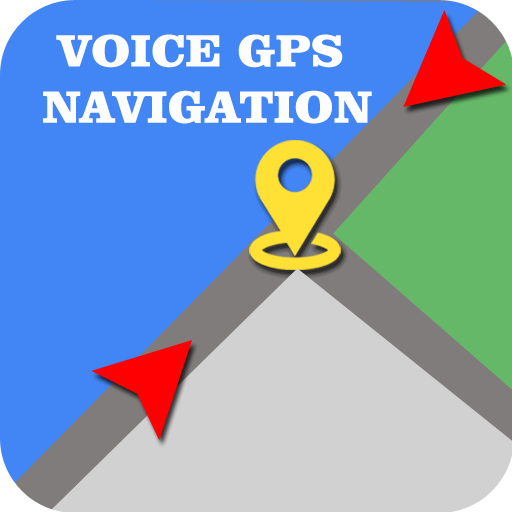 GPS  Voice Map , Navigation Driving Directions icon