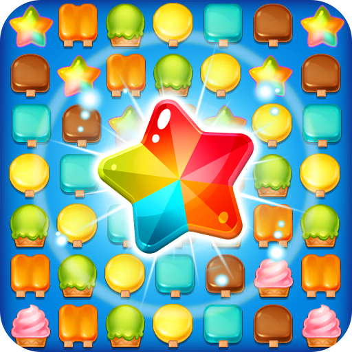 ikon Ice Cream Mania :  Match 3 Puzzle
