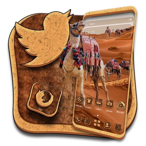 Desert Camel Launcher Theme icon