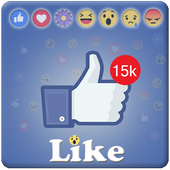 Like app for facebook icon