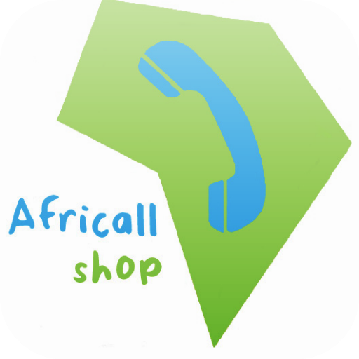 AfriCallShop: Calls &amp; Top-up Mobiles أيقونة