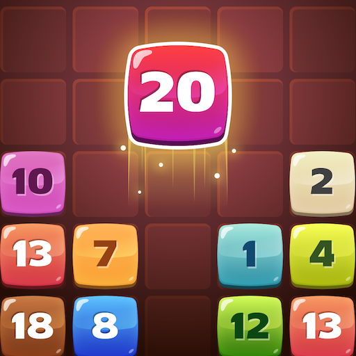 Drag n Merge - Drop Number Block Puzzle icon