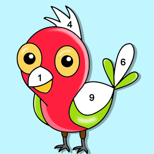 Bird Color By Number icon