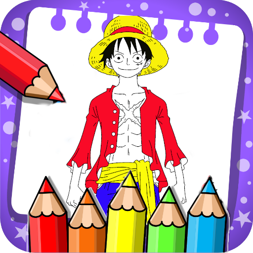 Coloring Book Anime Piece icon