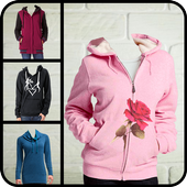 Women Sweatshirt Photo Maker icon