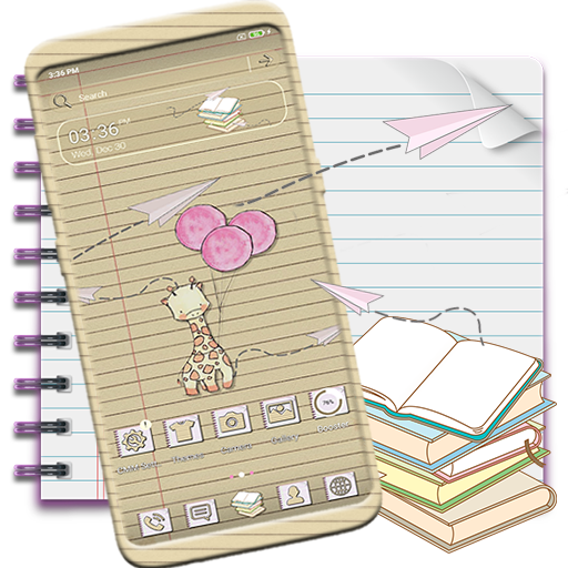 Paper Plane Launcher Theme icon