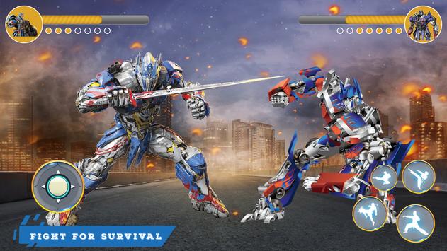 Real Robot Street Fight 3D screenshot 1