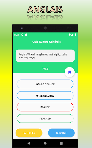 Quiz Culture Générale screenshot 1