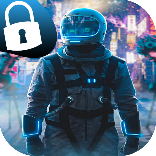 Cosmonaut Passcode Lock Screen icon