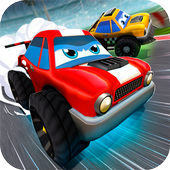 Cartoon Crash Cars Racing icon