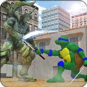 Turtle Hero Street Fighting