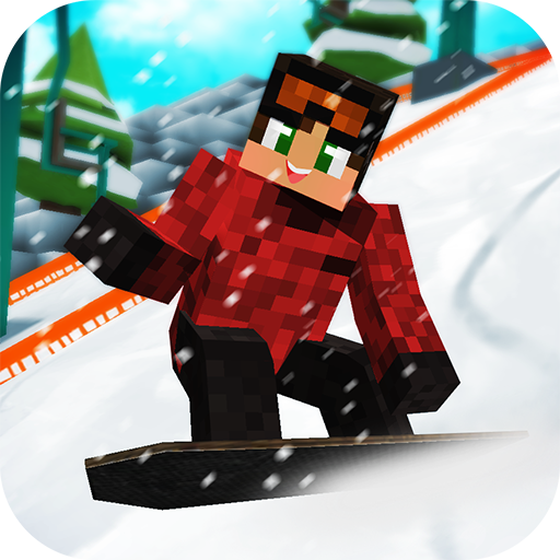 Snowboard Craft: Freeski, Sled Simulator Games 3D icon