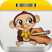 Draw Animals for Kids icon