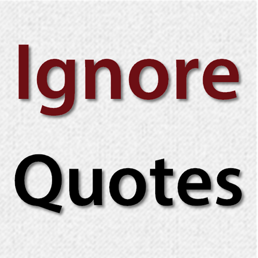 Ignore Quotes icon