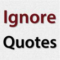 Ignore Quotes