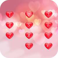 AppLock Theme Love Pink on 9Apps