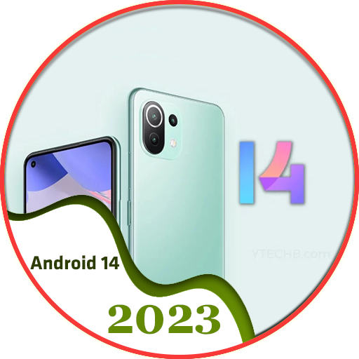 Android 14 Launcher Wallpaper icon