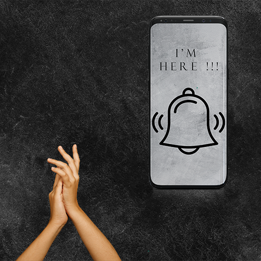 find phone by clapping hands icon