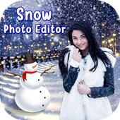 Snowfall Photo Frames - Snowfall Photo Editor icon