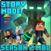 Story Mode Season 2 Mod for Minecraft PE icon