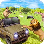 Sniper Safari jeep Animal Hunt icon
