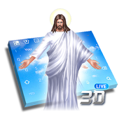 Vivre 3D Jésus Christ Clavier icon