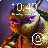 Mutant Ninja &amp; Turtles Wallpaper PIN Lock Screen icon