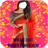 Women Saree Photo Suit 2018 icon