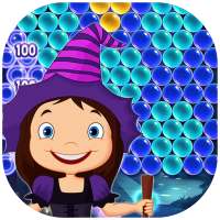 Bubble Shooter Little Witch Halloween