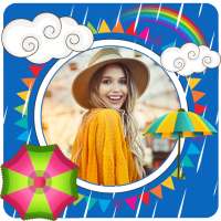 Rain Photo Frames on 9Apps