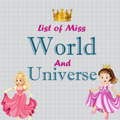 Miss World And Miss Universe List icon