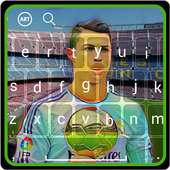 Football keyboard Ronaldo on 9Apps