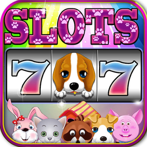Puppy Slots - Happy Pet - Vegas Slot Machine Games icon