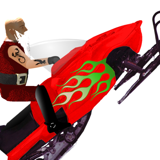 Snowmobile Santa - Racing Game icon