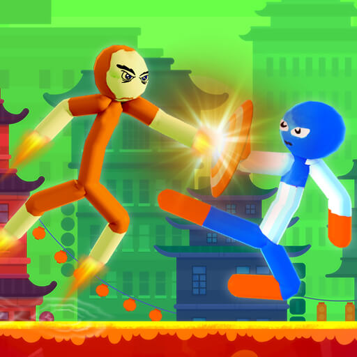 Stick Fight Warriors - Superhero Fighting Games icon