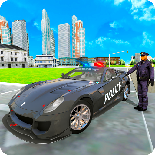 Traffic Police Car Chase Driving Simulator 3D icon