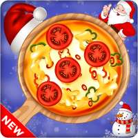Christmas Pizza Cooking - Pizza Maker Kitchen Game