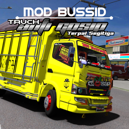 Mod Bussid Truck Anti Gosip Terpal Segitiga icon