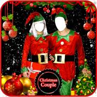 Couple Christmas Photo Suit on 9Apps