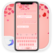 Pink Pig - Emoji Keyboard, Free, Personalize icon