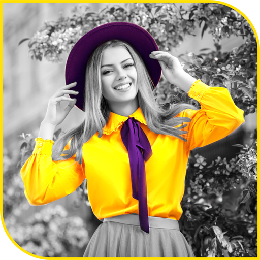 Color Splash Effect Photo Edit - Black and White icon