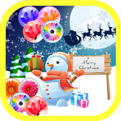 Bubble Christmas icon