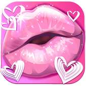 Kissing Hot Lips Game