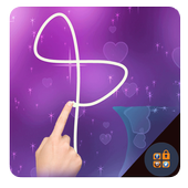 Gesture Lock screen and Gesture app Lock icon