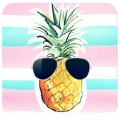 Cute Pineapple Wallpapers icon