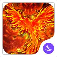 Flaming Phenix-APUS theme & HD wallpapers on 9Apps