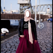 Hijab Girl Fashion Montage icon