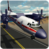 3D Airplane Pilot Flight Sim icon